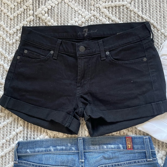 7 For All Mankind Denim Shorts - Bundle of 4 - Picture 3 of 6